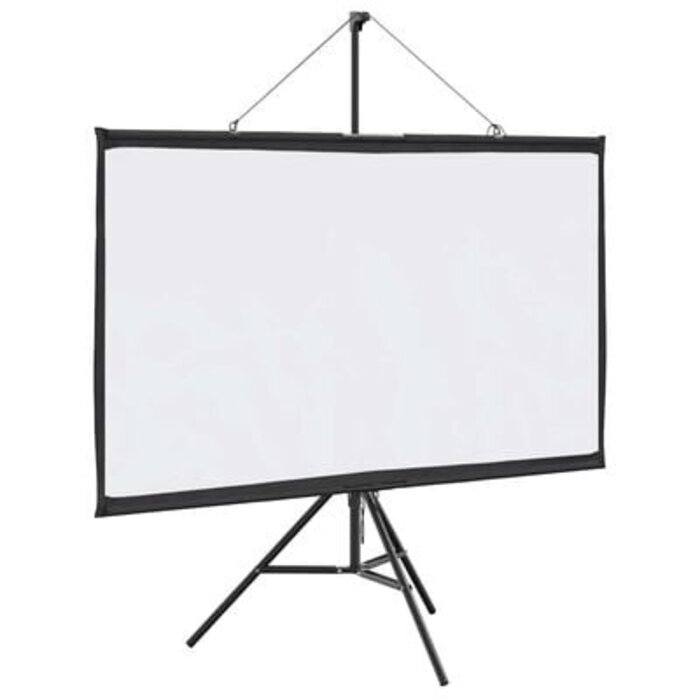 Beamer-Leinwand 72 Zoll (16:9) mit Stativ - Bis zu 35% reduziert!