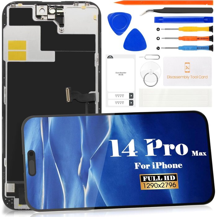 iPhone 14 Pro Max Display Ersatzset - Bis zu 30% Rabatt sichern!