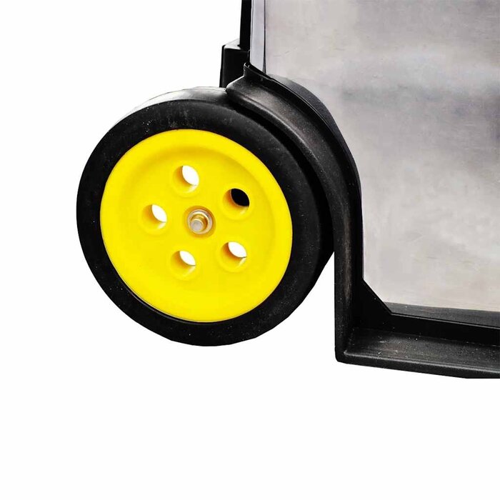 Outlet Deal: Mobiler 3-teiliger Werkzeugwagen aus PP/Edelstahl - bis zu 35% Rabatt!