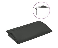 Sonnenschirm Ersatzdach 350cm Anthrazit - Bis zu 35% Rabatt sichern!