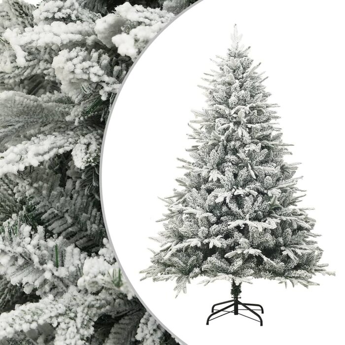Künstlicher Weihnachtsbaum 150 cm mit Schneeflocken - Bis zu 35% im Outlet!