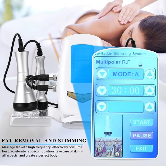 40K 3-in-1 RF Kavitation & Ultraschallgerät zur Fettreduktion - bis zu 35% Rabatt