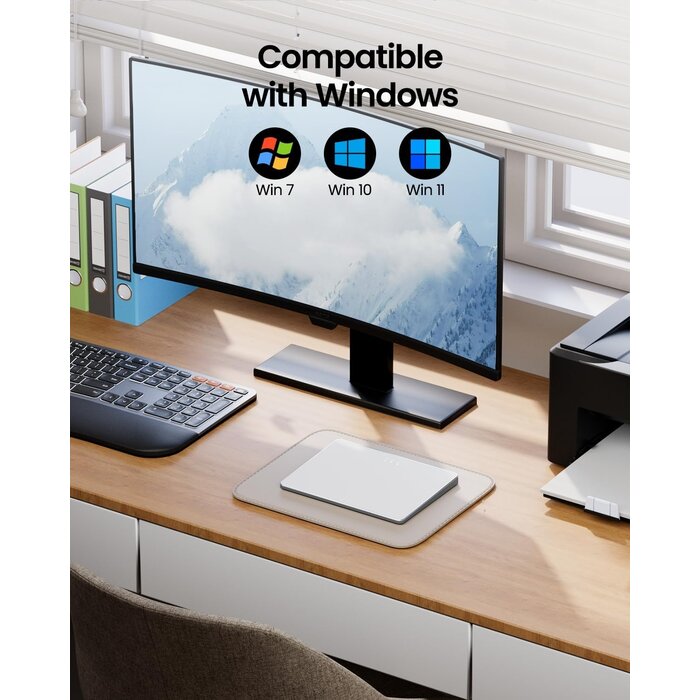 Windows Bluetooth Multi-Touch Touchpad - Präzise, Wiederaufladbar & bis zu 35% Rabatt