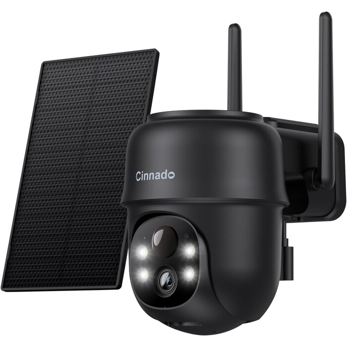 2K WLAN-Kamera mit Solar & 360° Schwenk/Neige - Jetzt bis zu 35% günstiger!