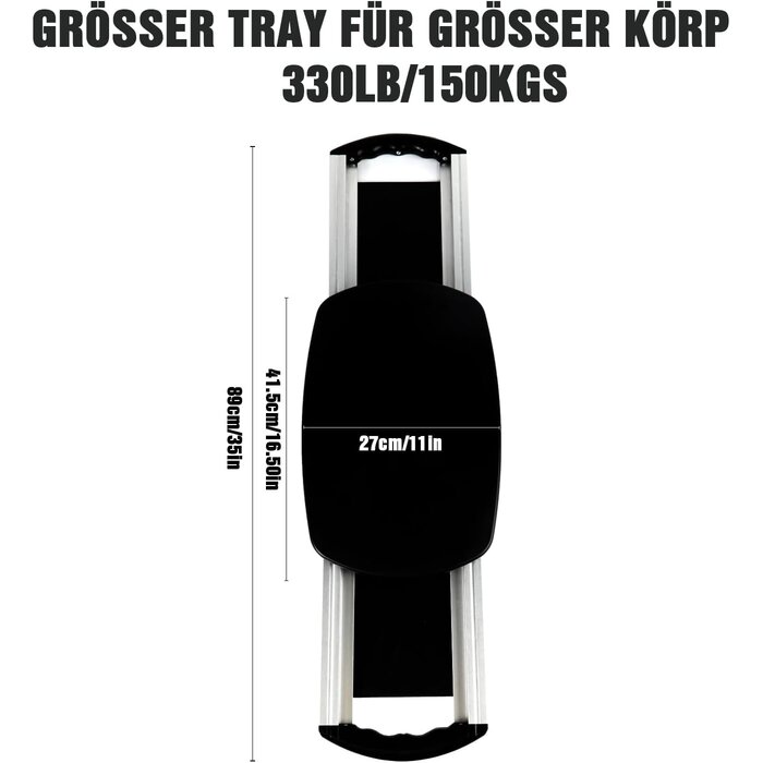 Rutschfestes Transferbrett für sichere Umsetzung - Jetzt bis zu 35% reduziert!