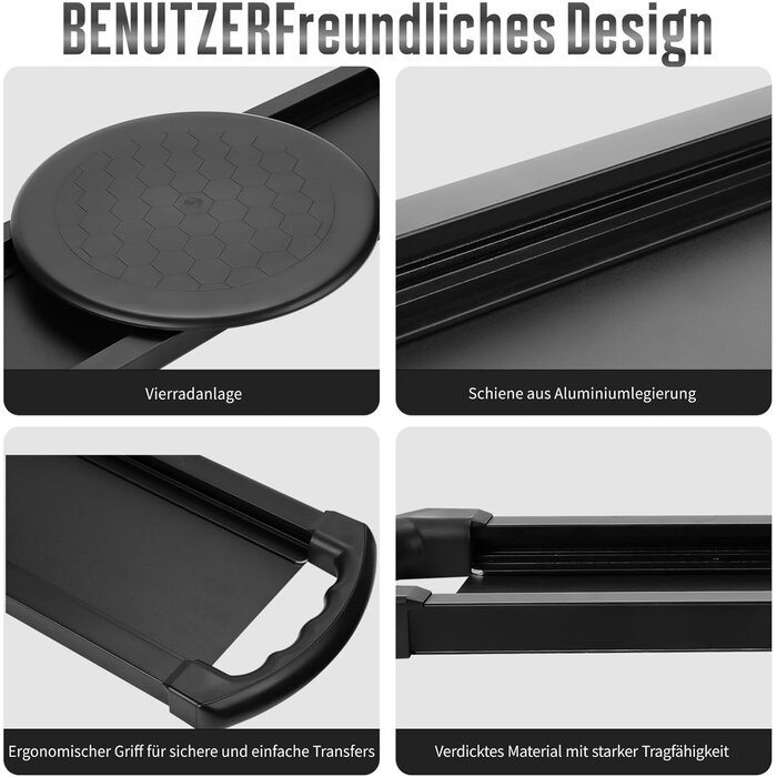 Transferbrett mit Griffen | Sicher & Komfortabel | Bis zu 35% günstiger