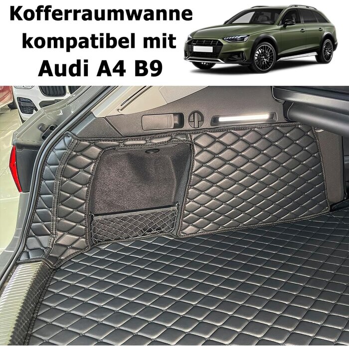 Passgenaue Kofferraummatte für Audi A4 Avant - bis zu 35% Rabatt sichern!