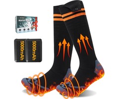 Beheizbare Socken für Damen & Herren - 4 Heizstufen, wiederaufladbar - bis zu 35% Rabatt