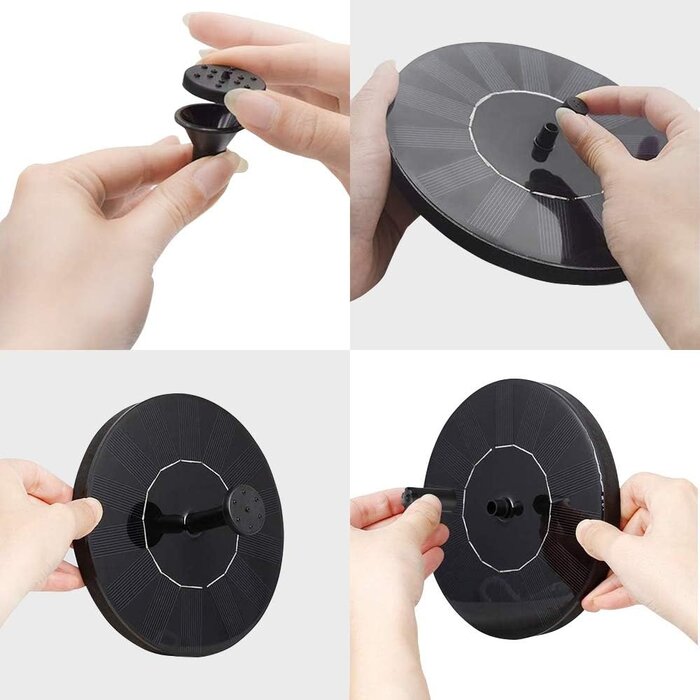 Kreisrunde Solar Springbrunnenpumpe 1.4W Set - Bis zu 35% günstiger!