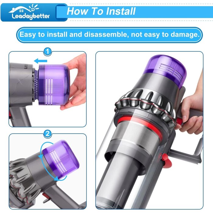 2er-Pack Staubsaugerfilter für V11 & V15 - Bis zu 35% günstiger im Outlet!