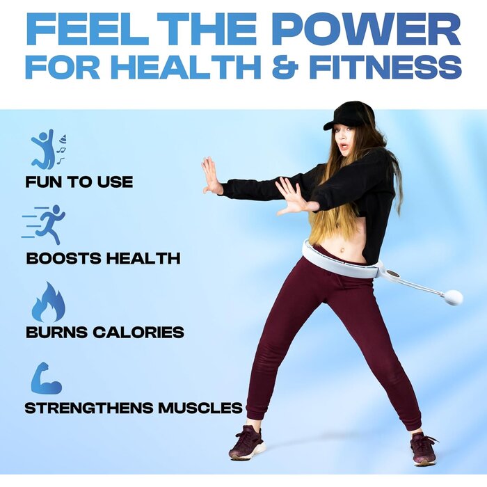 Smarter Hula Hoop mit Gewicht (70-110 cm) - Jetzt bis zu 35% günstiger!