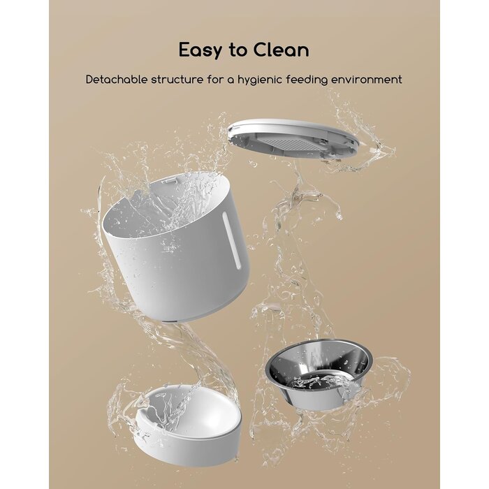 Automatischer Katzenfutterautomat 4L mit Timer - Jetzt bis zu 35% günstiger!