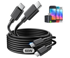 2er-Pack USB-C Ladekabel 60W PD für Gaming | Bis zu 35% Rabatt!