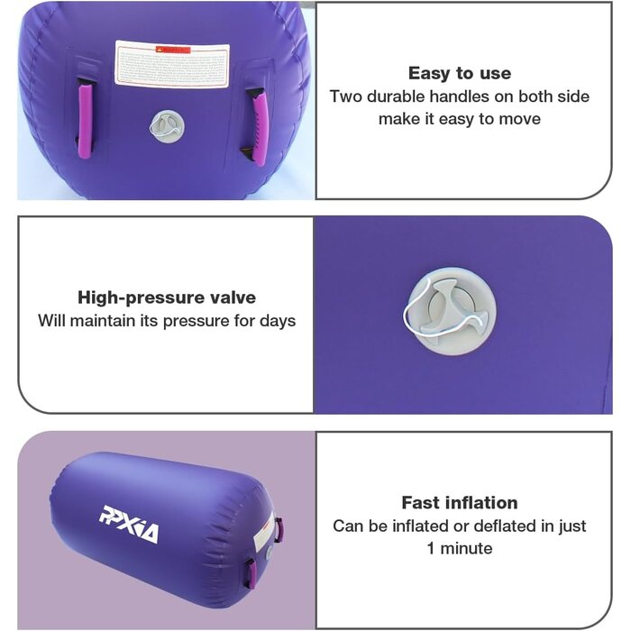 Aufblasbare Gymnastikmatte für Sport & Yoga - Bis zu 35% Rabatt sichern!