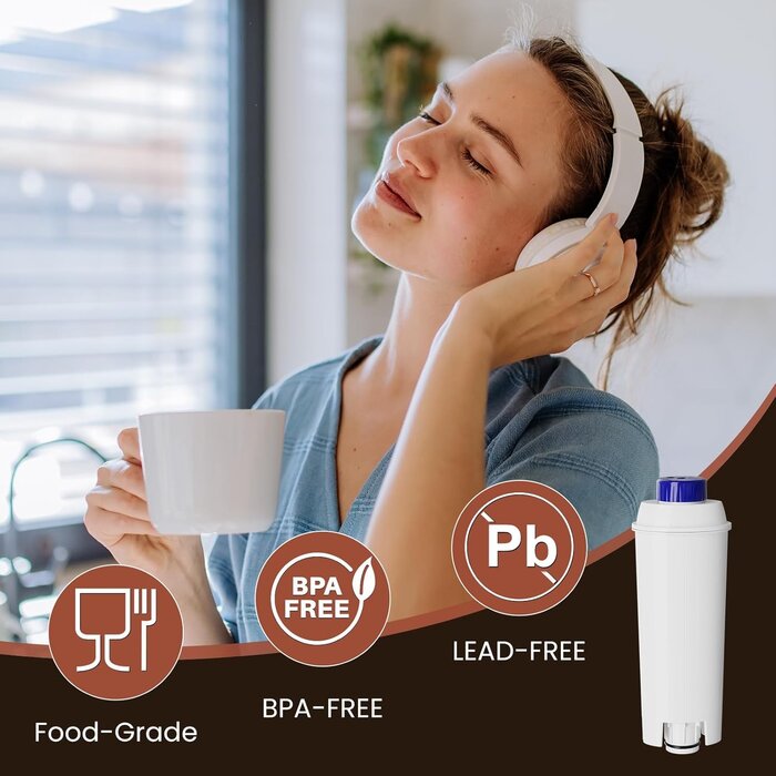 6er-Pack Wasserfilter für Kaffeemaschinen - Jetzt bis zu 35% günstiger!