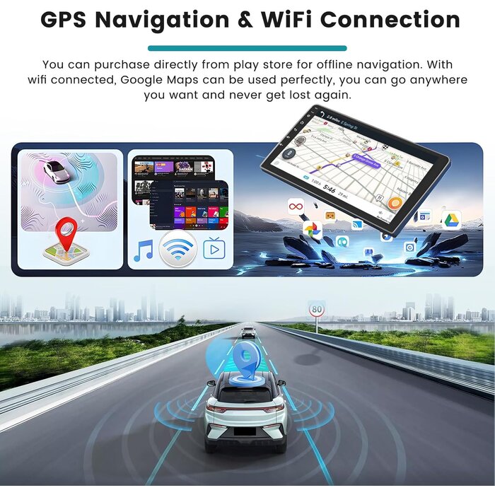 9" Autoradio Android 13, Carplay & Auto | Bis zu 35% Rabatt sichern!