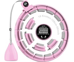Smarter Pink Hula Hoop mit Zähler & Massagerollen - Bis zu 35% reduziert!