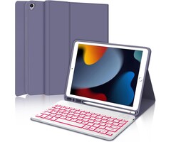 iPad Tastaturhülle Lavendel, QWERTZ & Hintergrundbeleuchtung - Bis zu 35% Rabatt!