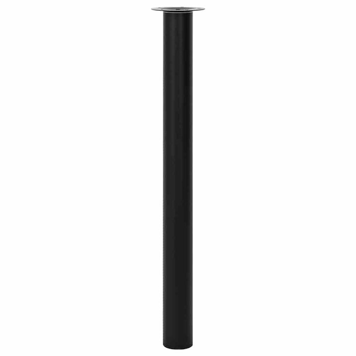 Outlet: Teleskopische Tischbeine, höhenverstellbar, Schwarz, 2er-Set - bis zu 35% Rabatt