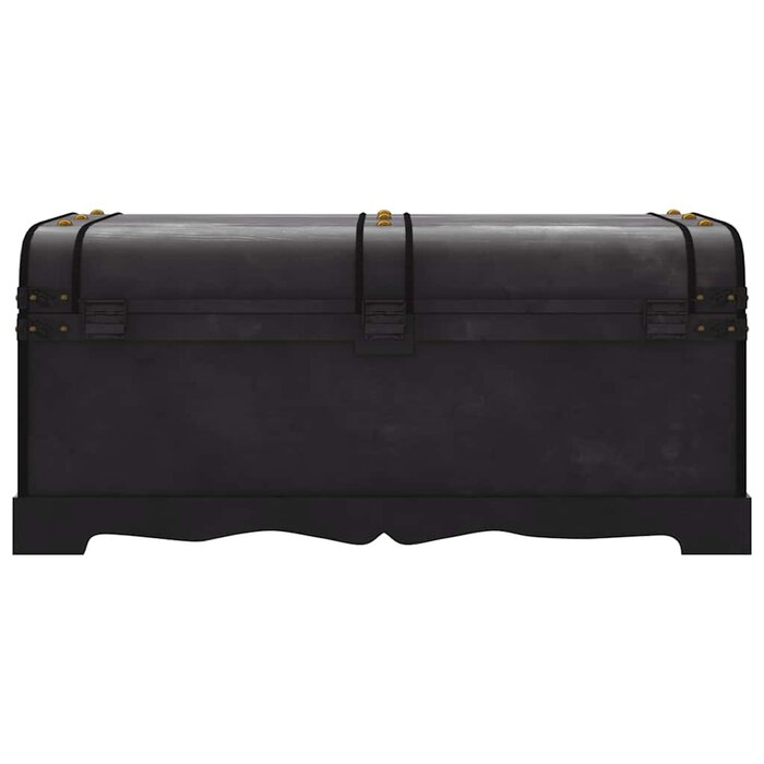 Deckenkiste Schwarz Sperrholz 90x51x42 cm - Bis zu 35% Rabatt!