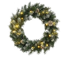 Weihnachtskranz mit LED-Beleuchtung, 60 cm - Jetzt bis zu 35% günstiger!