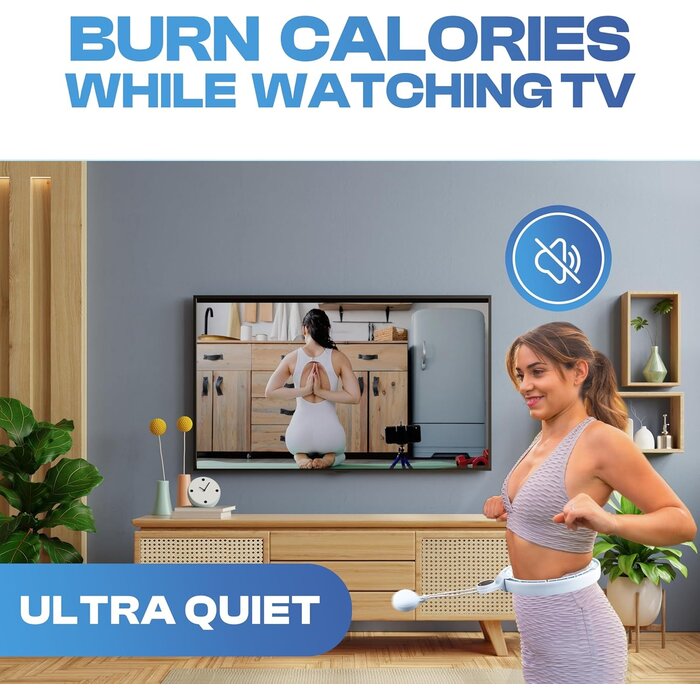 Smarter Hula Hoop mit Gewicht (70-110 cm) - Jetzt bis zu 35% günstiger!