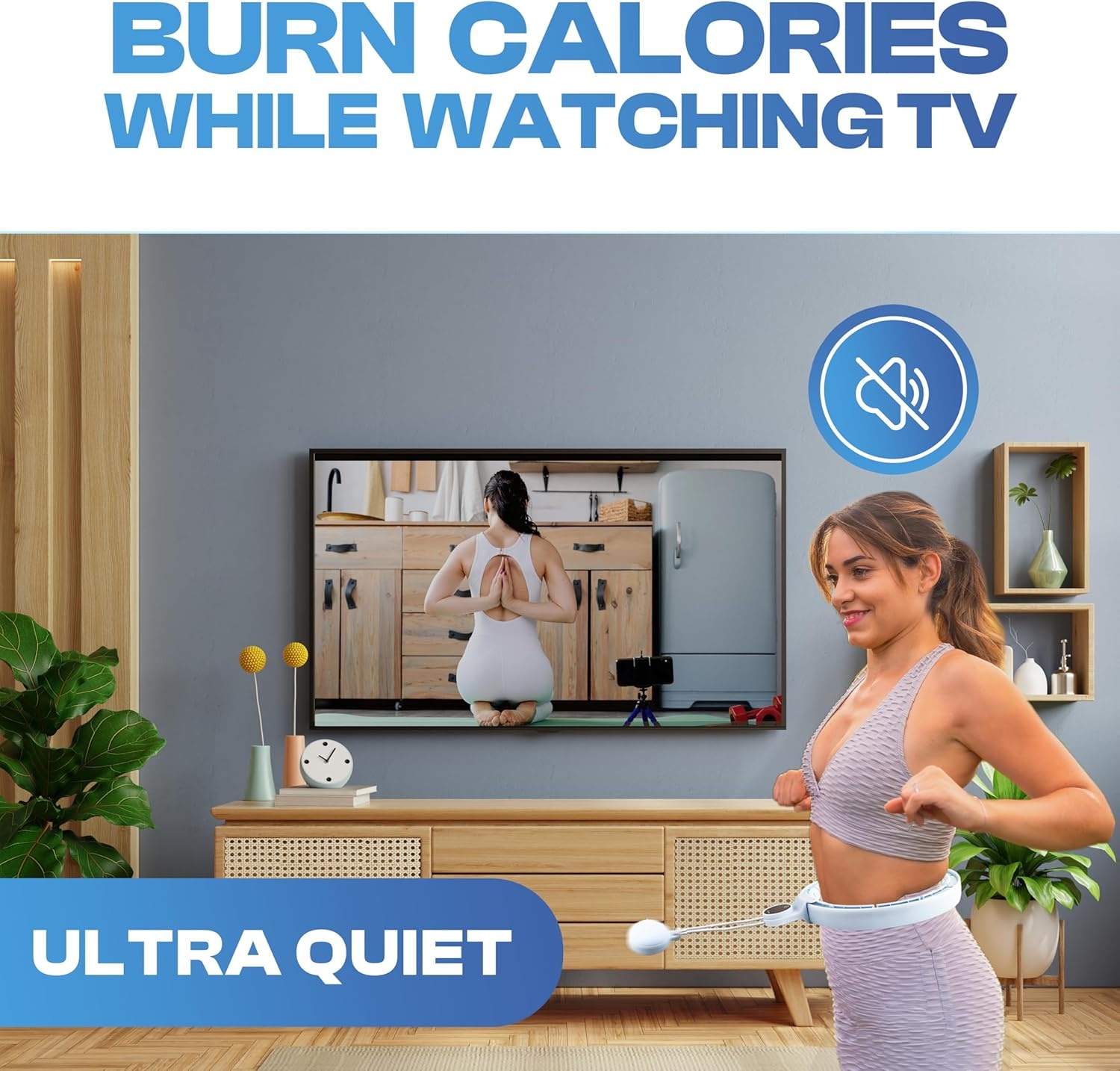 Smarter Hula Hoop mit Gewicht (70-110 cm) - Jetzt bis zu 35% günstiger!