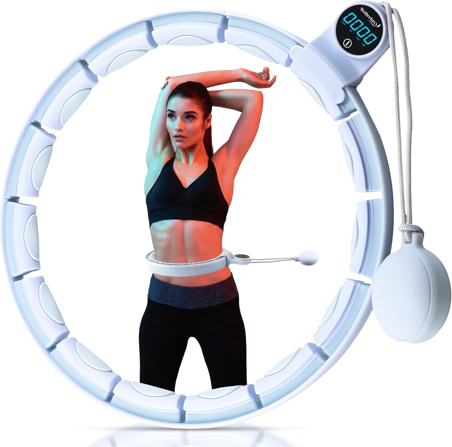 Smarter Hula Hoop mit Gewicht (70-110 cm) - Jetzt bis zu 35% günstiger!