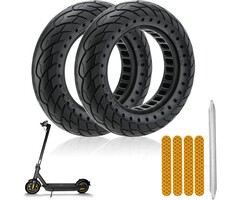 2er-Set 10x2.50 Vollgummi-Rollerreifen 10 Zoll für Scooter - bis zu 35% Rabatt