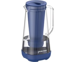 Glas-Wasserfilterkanne 3L, Blau - Jetzt bis zu 35% günstiger!