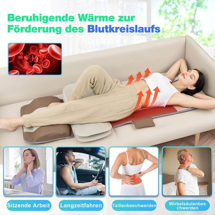 3D-Ganzkörper-Massagematte mit Heizung & Traktion - Bis zu 35% Rabatt!