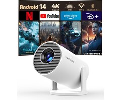 Tragbarer Mini Beamer 4K Android 14 - Jetzt bis zu 35% reduziert!