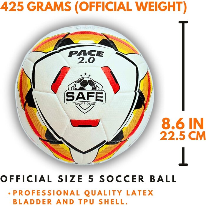 Fußball Pace 2.0 Größe 5 | Profi-Gefühl | Jetzt bis zu 35% Rabatt sichern