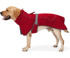 Warmer, wasserdichter Hundemantel mit Fleece-Futter - Jetzt bis zu 35% reduziert!