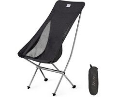 Faltbarer ultraleichter Campingstuhl Schwarz - bis zu 35,0% Rabatt