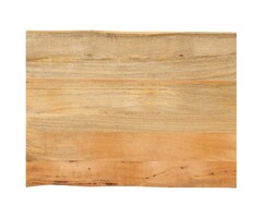 Massive Mangoholz-Tischplatte 70x60 cm Naturkante - Bis zu 35% Rabatt!