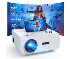 Mini Beamer Full HD 1080P Projektor, WiFi & Bluetooth - Jetzt bis zu 35% sparen!