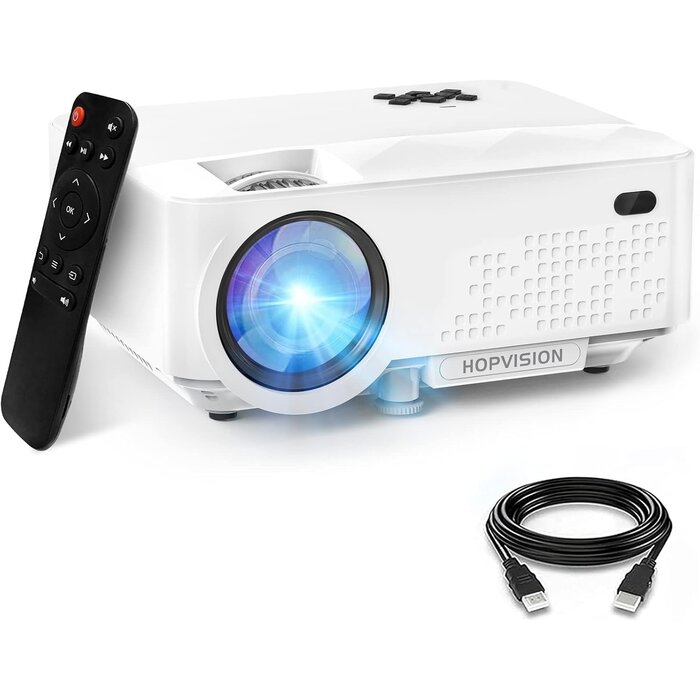 Mini Beamer Full HD 1080P Projektor, WiFi & Bluetooth - Jetzt bis zu 35% sparen!