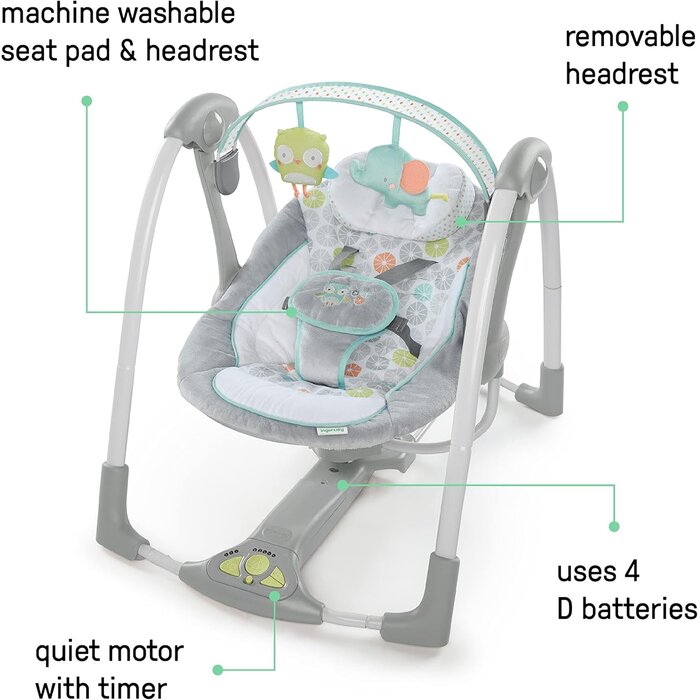 Babyschaukel 0-9 Monate mit 5 Geschw. - Jetzt bis zu 35% günstiger!