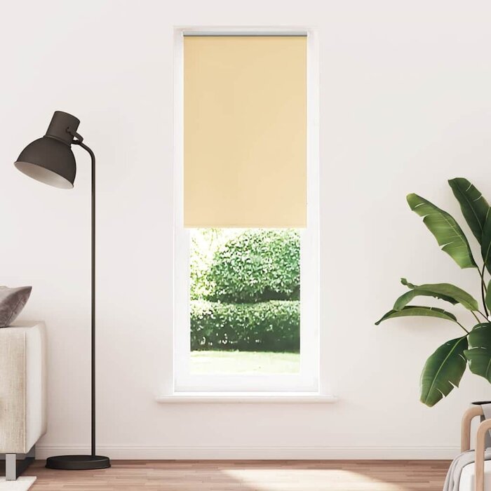 Blickdichtes Verdunkelungsrollo 65x230 cm Beige - Bis zu 35% reduziert!