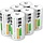 Wiederaufladbare D-Batterien 10000mAh Ni-MH, 6er-Set - Bis zu 35% günstiger!