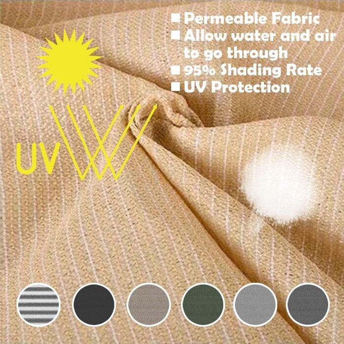 Balkonsichtschutz Grau/Weiß 90x500 cm - UV- & Windschutz, bis zu 35% günstiger!