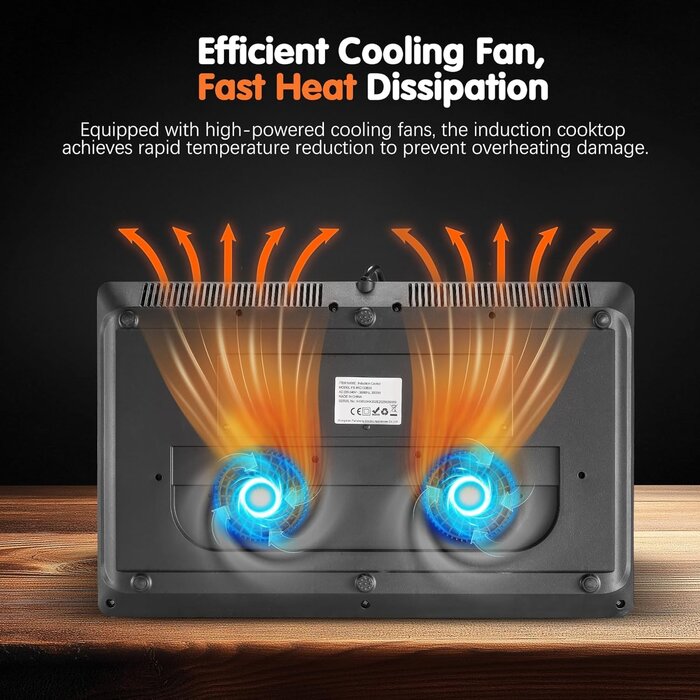 Mobiles Doppel-Induktionskochfeld 3500W - Jetzt bis zu 35% günstiger!