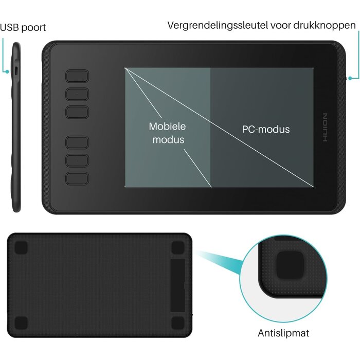 Grafiktablett mit 8192 Druckstufen & batterielosem Stift - Bis zu 35% Rabatt