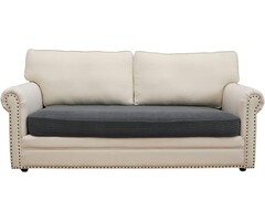 Dunkelgrauer Sofabezug 2-Sitzer, 95-135cm - Bis zu 35% Outlet-Rabatt