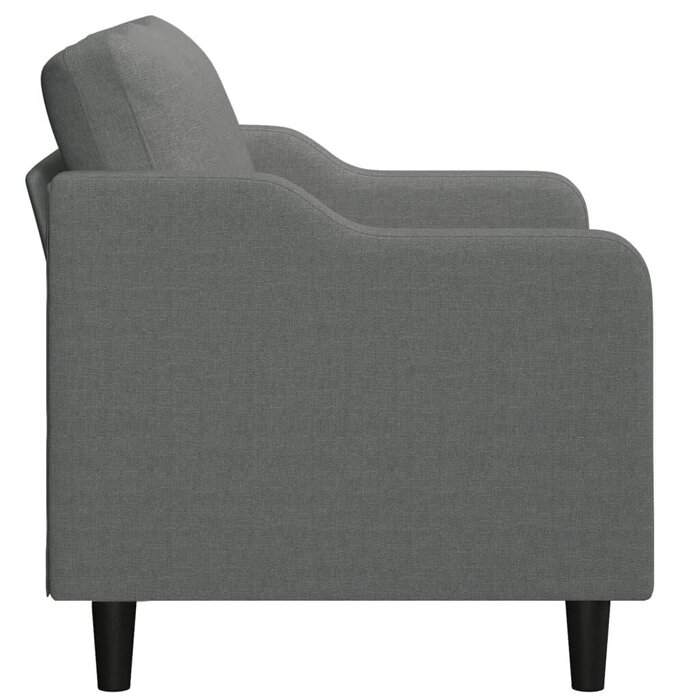 Modernes 2-Sitzer Sofa, 120 cm, Dunkelgrau - bis zu 35% Rabatt