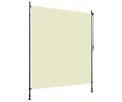 Vertikalmarkise 200x270 cm Creme - Außenrollo bis zu 35% reduziert