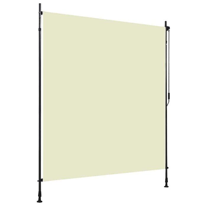 Vertikalmarkise 200x270 cm Creme - Außenrollo bis zu 35% reduziert