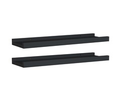 2er-Set Bilderleisten Schwarz 40 cm - Stilvoll & bis zu 35% Rabatt