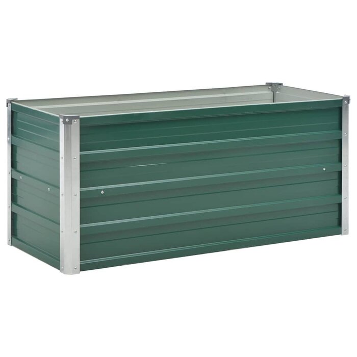 Robustes Hochbeet 100x40x45cm, Stahl, Grün - Jetzt bis zu 35% Rabatt